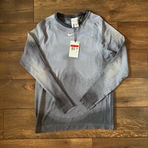 Nike x NOCTA Men's NRG Knit Long Sleeve Top Cobalt Size Large DV3653-479 NEW
